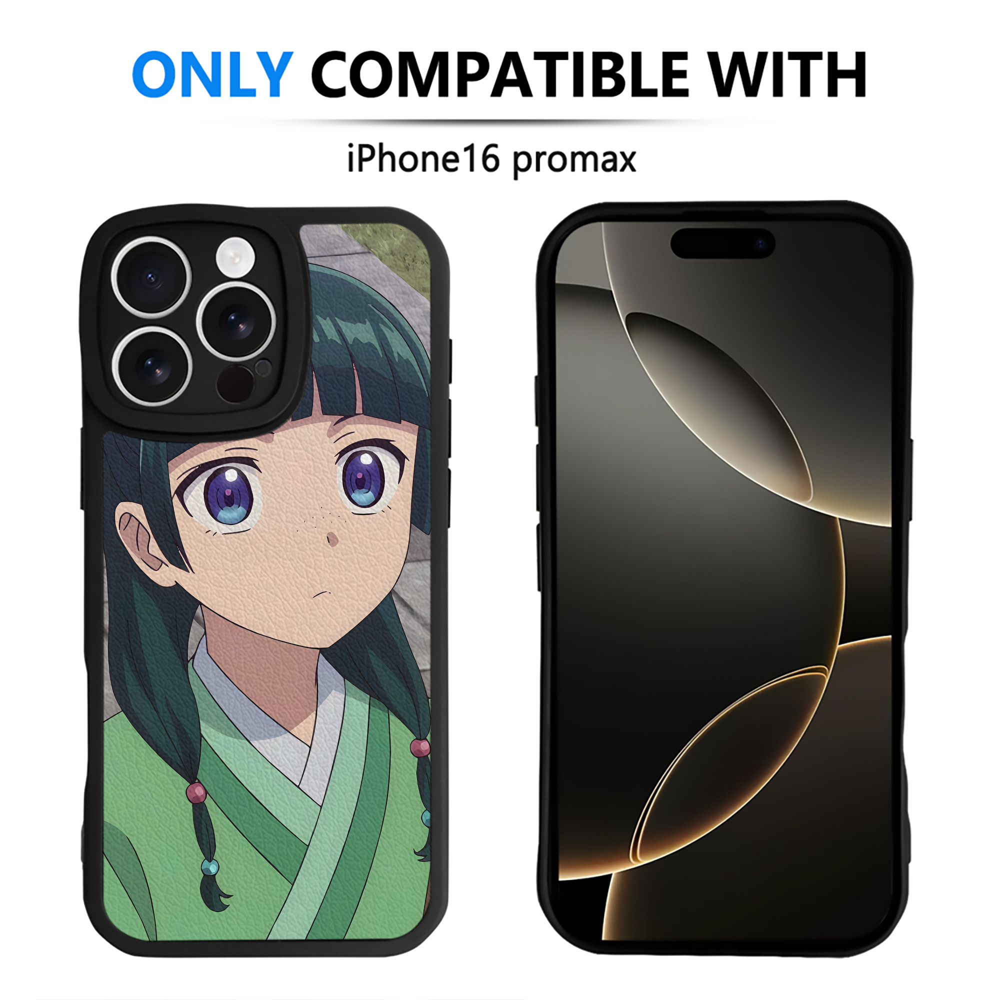 薬屋のひとりごと The Apothecary Diaries 【iPhone 16シリーズ対応】シリコンスマホケース（レザー調） 材質：シリコン